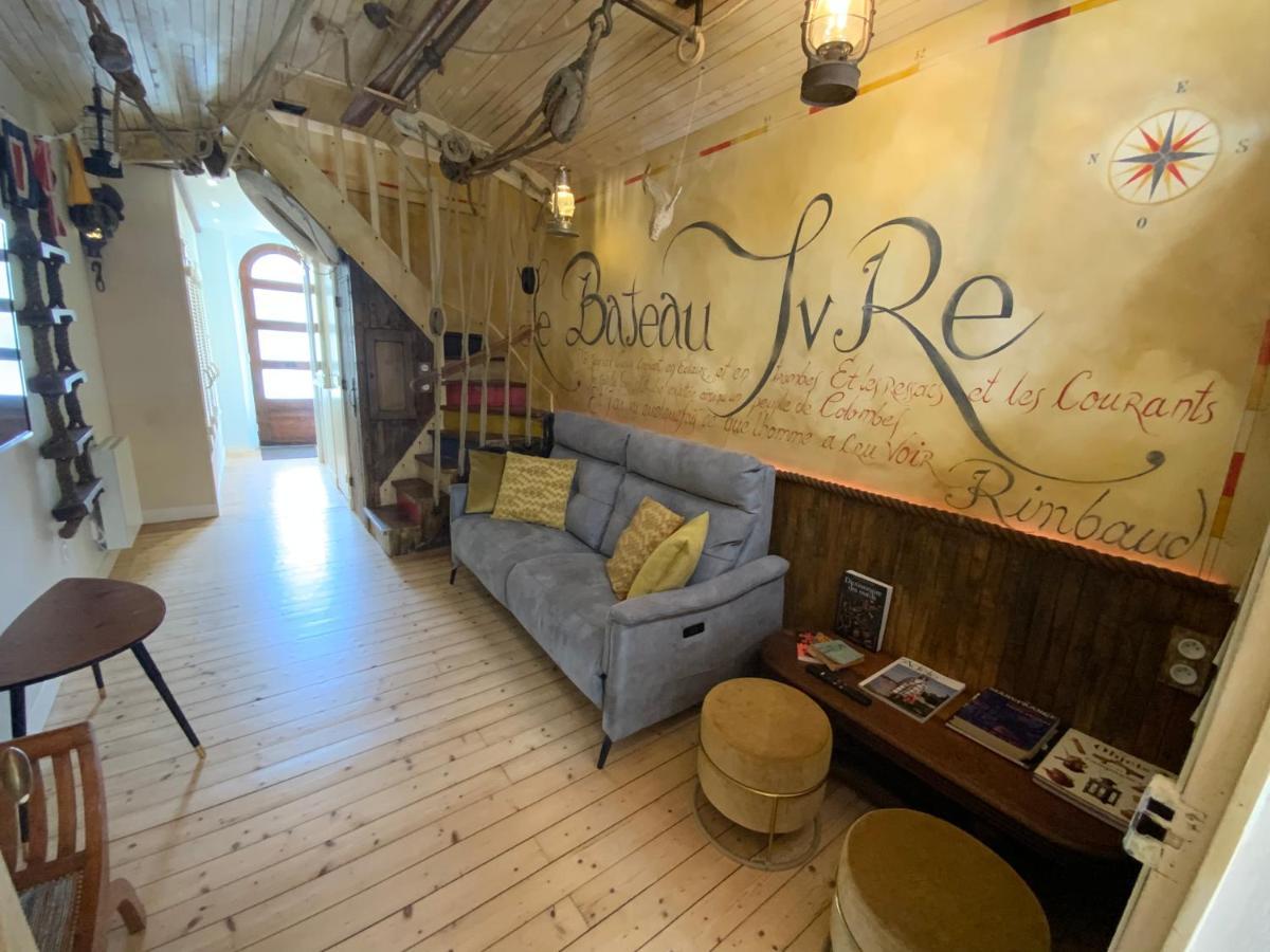 Maison Bord De Mer « Le Bateau Ivre » Saint-Malo Luaran gambar